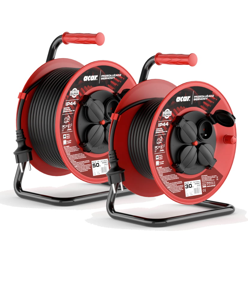 Przedł. zwijany 3G1.5 40M z styk.ochr. PZ-4Z/OT