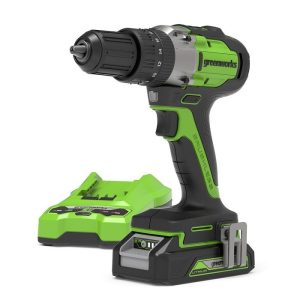 24V Wiertarko-wkrętarka Greenworks GD24DD35K2