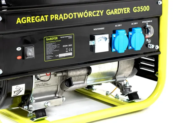 Agregat prądotwórczy 3500W GARDYER G3500 - obrazek 3